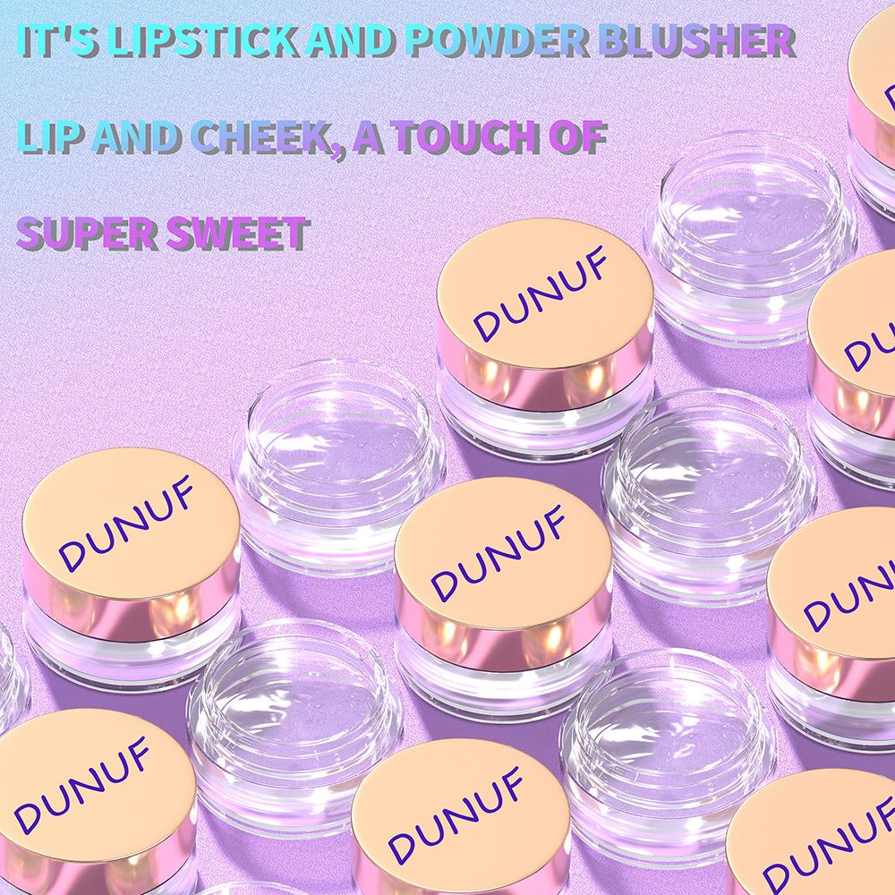 DUNUF transparente Gelglas-Blisterpackungen mit Farbverlauf