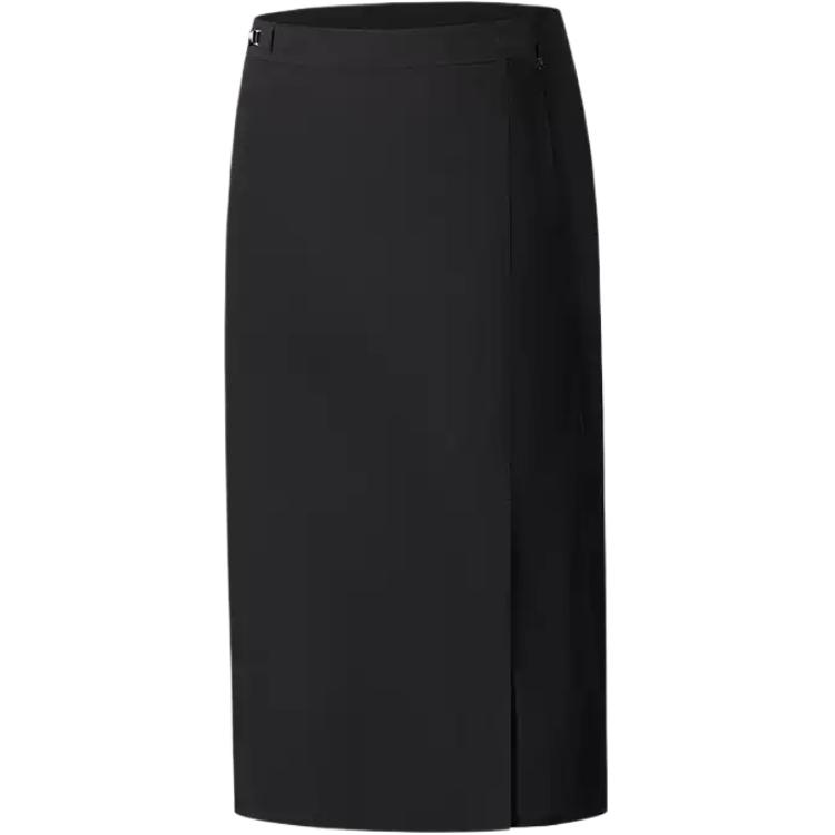 

Anta Champion Travel Series Solid Color Mid Waist Breathable Versatile Casual Long Skirt Women skirts 162530203-2 L