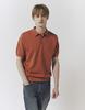 GIORDANO Washable Cotton Polo Neck Short Sleeve Knit Sweater (12Gg) 056510 [8Color]