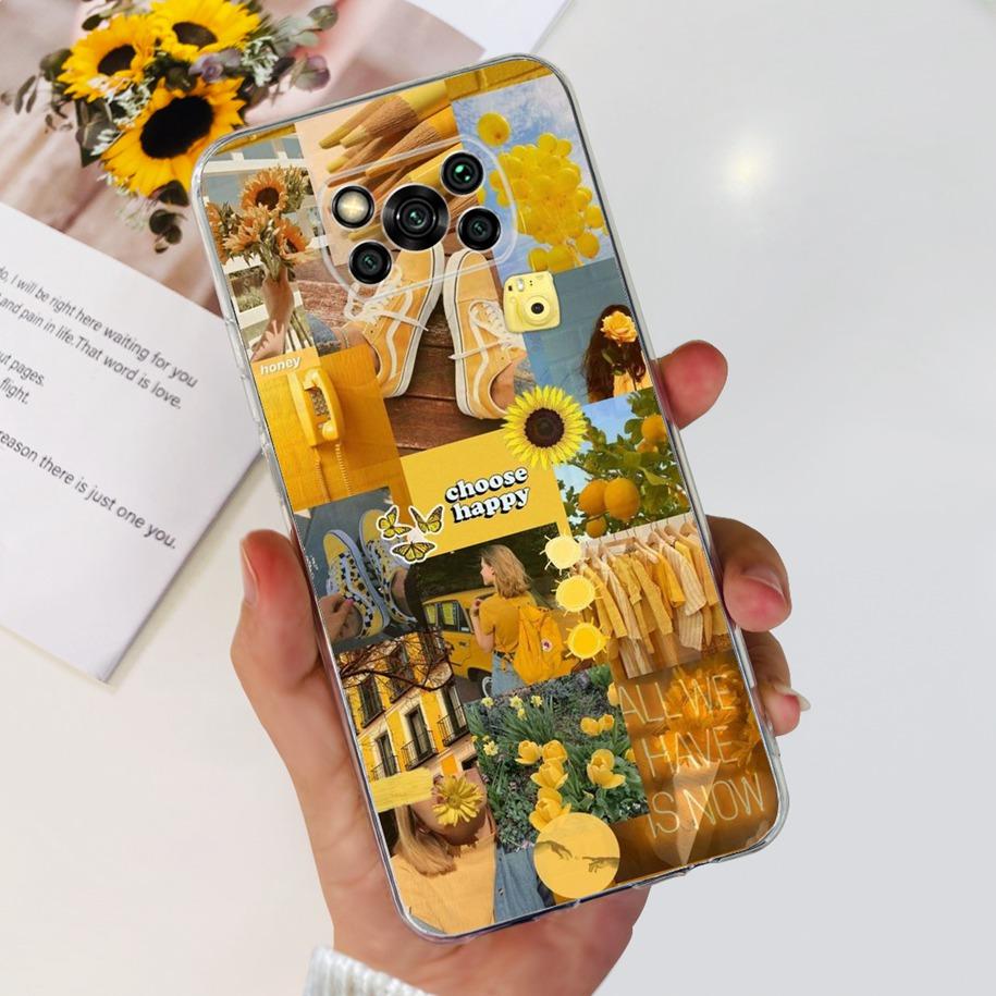 For Xiaomi Poco X3 Pro Phone Case Soft Silicon TPU Shockproof Coque For Poco X3 PocoX3 X 3 NFC Back Cover Bumper Astronaut Funda