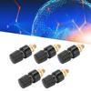 5Pcs Brass Binding Post Nickel Plated Inverter Terminal for Electronic Instruments Automobiles