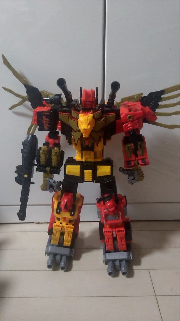 

[USED] Robot figure with weapon, approx. 30cm