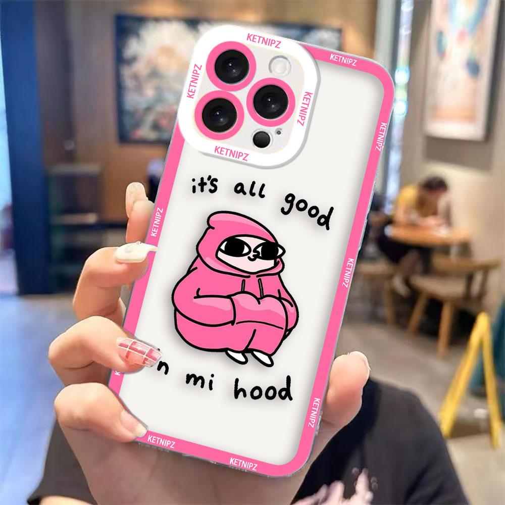 

Funny Cartoon Man Cover Clear Phone Case For iPhone Apple 17 AIR 16E 16 15 14 12 13 11 Pro Max Plus XR TPU DIY Shell Case Funda IPHONE16E