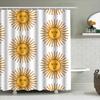 GAELuxury Blue Marble Shower Curtain Bath Decor Home Accessories