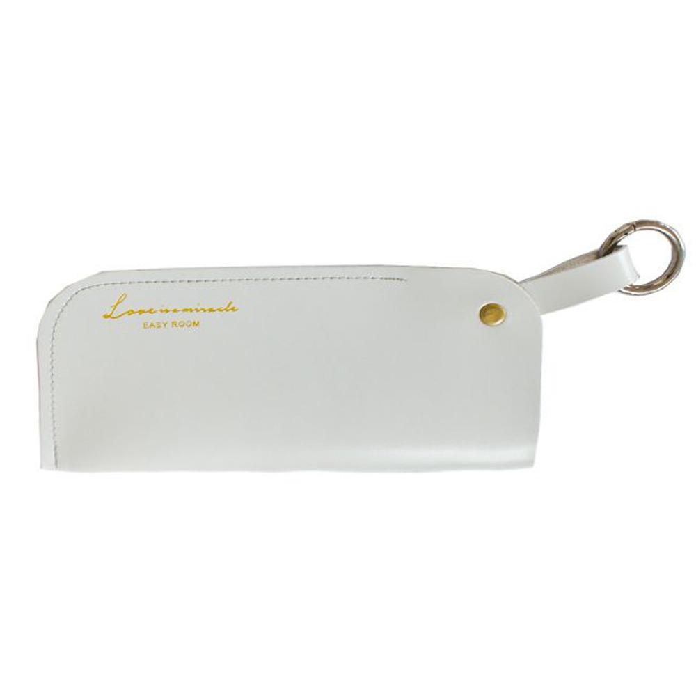 with Keyring Sunglasses Storage Bag Solid Color Hanging Sunglasses  Eyewear Accessories