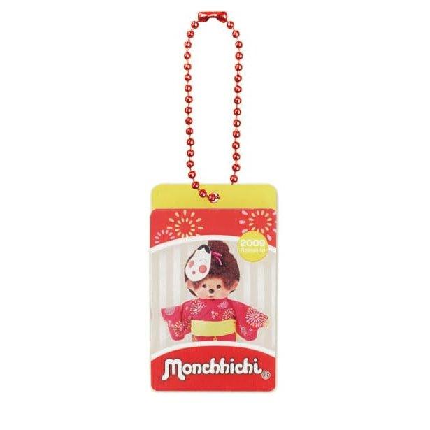Monchhichi Chan Acrylic Stand Museum Keychain Yukata Version 8203 194 Osute Standable Charm