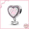 TOP Copper Pink Girls Skirt Cute Cat Charm Bead Charms Bead Charms Ideal For Womens Authentic Bracelets Copper Pendant Do It Yourself Jewellery Gift