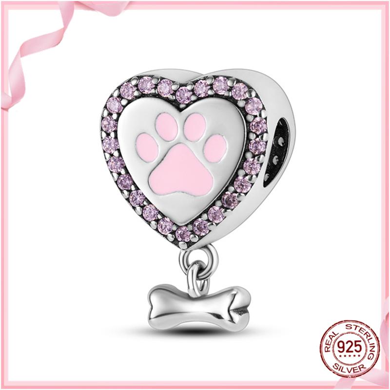 TOP Copper Pink Girls Skirt Cute Cat Charm Bead Charms Bead Charms Ideal For Womens Authentic Bracelets Copper Pendant Do It Yourself Jewellery Gift