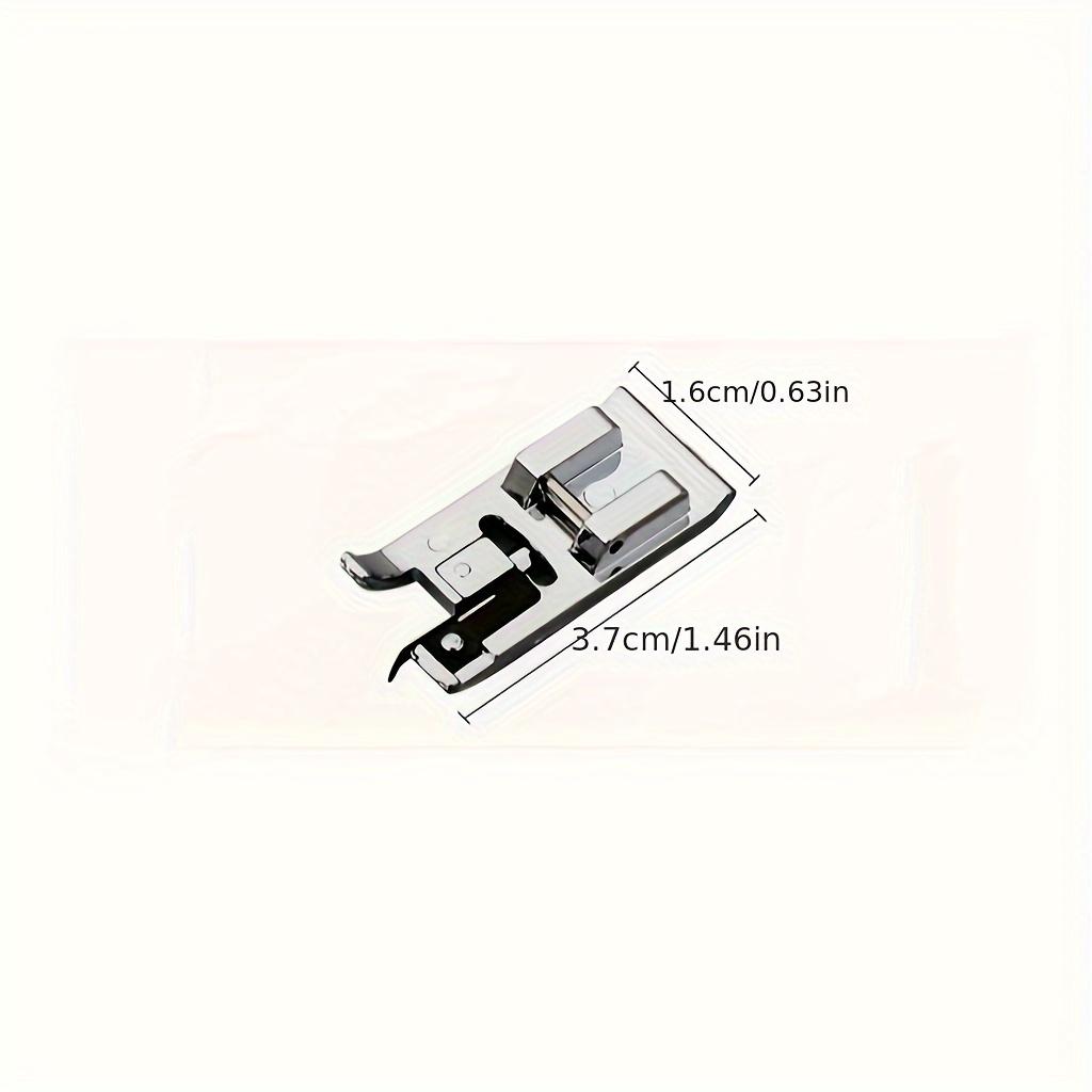 1pc Multifunctional Sewing Machine Accessory, Fabric Edge Sewing Foot with Brush, G-Hook Overlock Stitching Attachment for Home Use