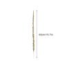 Christmas Gold Glitter Leaf Festive Decor Colorful Stick Tinsel Plastic Small Branch