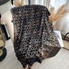Jacquard Fashion High-End Imitation Cashmere Scarf Women'S Early Spring Warm Casual Outer Shawl Scarf