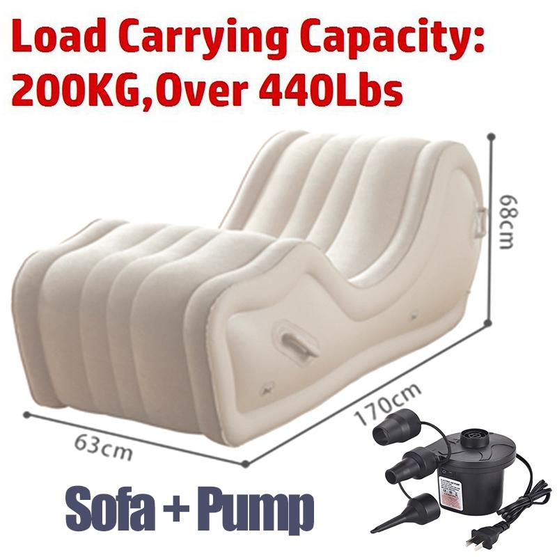 Couple Games Inflatable Sex Sofa Bed Chaise Living Room Furnitures for Tantra Sofa Air Rocking Seat  Toys Love Chair Sextoys