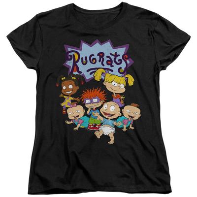 Rugrats Rugrats Skupina Dámské Tričko Černé Oficiálně Licencované