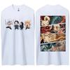 Hot Kamado Tanjirou Kamado Nezuko Anime Classic T Shirts Characters Sports Casual Shortsleeved Comfortable Popular Top