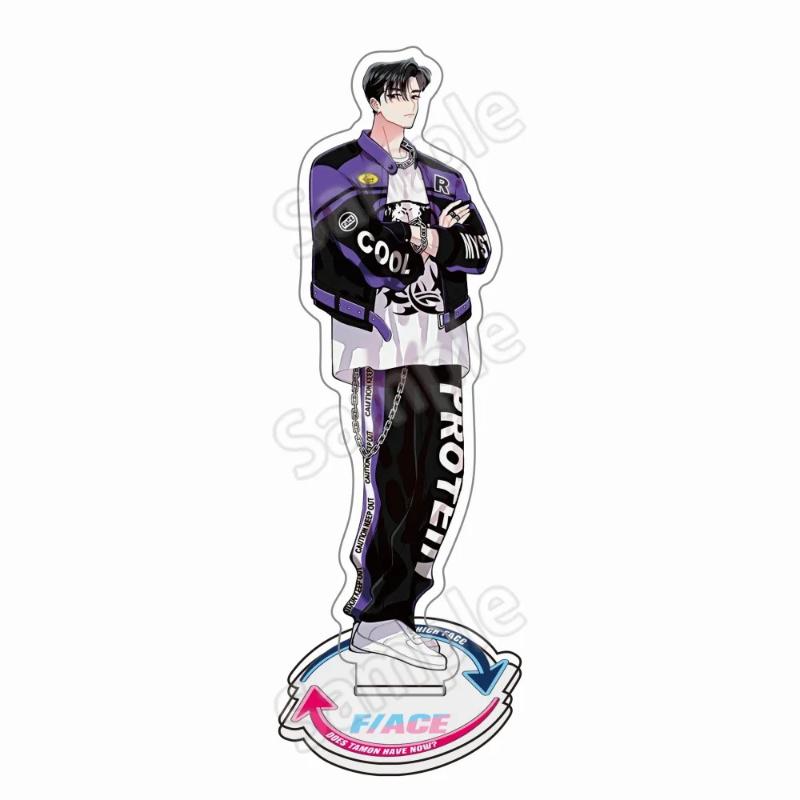 

Anime Tamon s B-Side Which face does Tamon have now Tōmon Fukuhara Cosplay Figure Stand Acrylic Standing Plate Accessories Prop 15CM