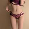 Ladies Summer Fashion New Sexy Lace Lace Bow Cutout Triangle Panties