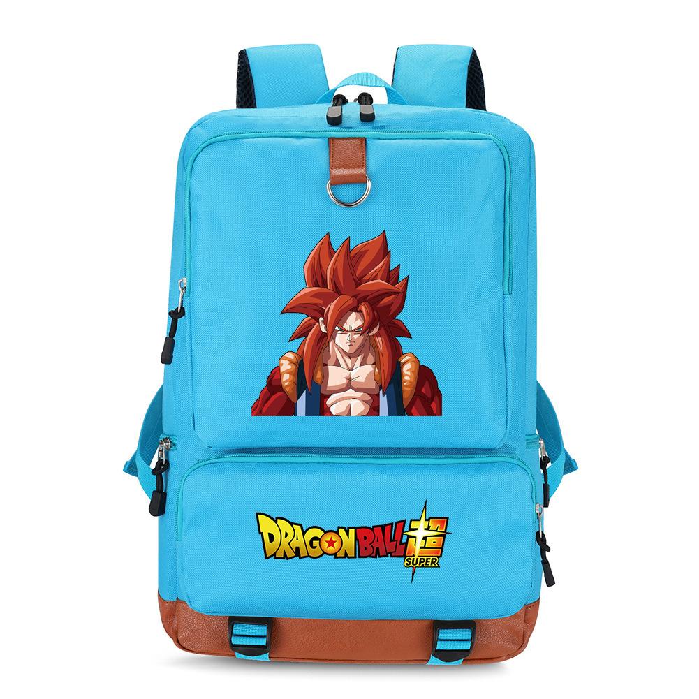 Cartoon Animation Dragon Ball Schoolbag Backpack Student Schoolbag Men'S And Women'S Travel Bag Computer Bag
