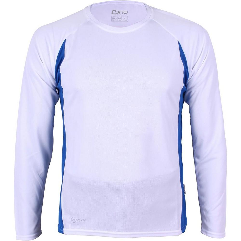 Cona Sports Mens Technical Racer Long-Sleeved T-Shirt