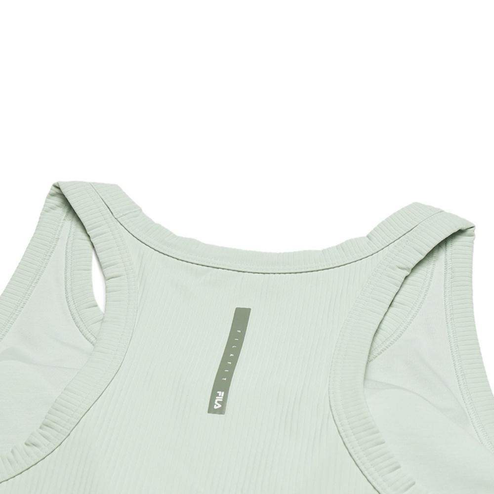 FILA Fitness Comfortable Soft Minimalist Fixed Strap Wireless Sports Bra Women Underwear A11W531101F-GY