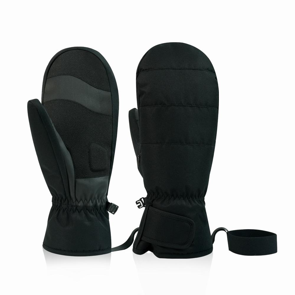 

Унисекс Водонепроницаемые Взрослые Лыжные Перчатки с Внутренними Варежками-Пятипальцами L