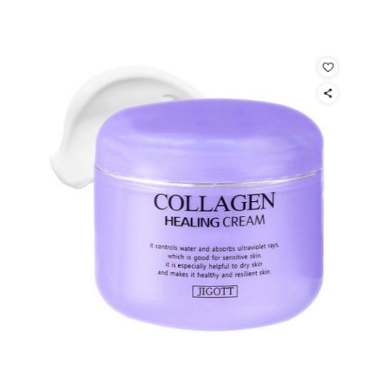 JIGOTT Collagen Healing Cream Moisturizing & Nourishing Face Cream 100ml