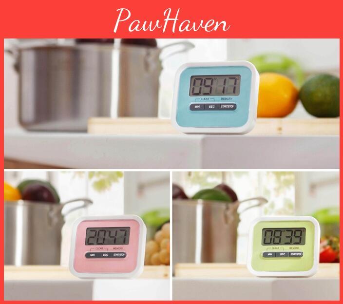 Ultra Stylish Magnetic Digital Lcd Kitchen Timer With Fashionable Design For Kitchens