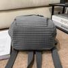 Small Checkered Backpack for Men and Women Fashion Casual Mini Backpack with Zipper Pockets