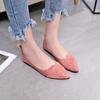 Single Shoe Women's Versatile Shoes Women's Shallow Mouth Pointed Flat Shoes