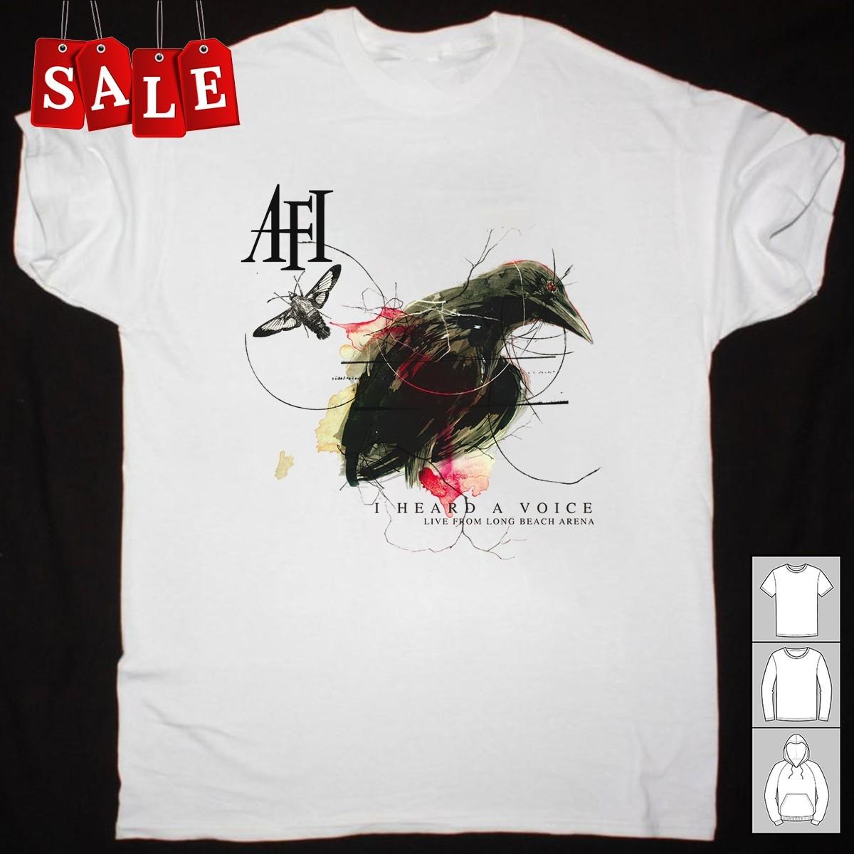 New AFI Tee I Heard A Voice music album S-5XL Shirt CA814 Unisex T-Shirt M