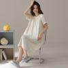 Modal Cotton Unique Beautiful Nightdress Women's Summer Short-sleeved Pajamas Dress Women Can Wear Loungewear