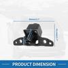 1Pc Car Front Reversing Parking Camera 284F16RA0B For Nissan Rogue 2020-2023 284F1-6RA0B