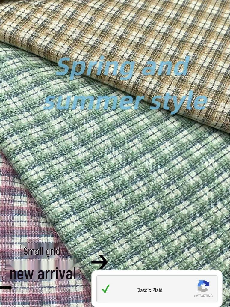 Customizable Girls' Spring/Summer TR Plaid JK Skirt - Children's Clothing with Jacquard Plaid Pattern