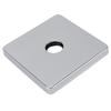 Square Shower Arm Cover Plate Universal Decorative Extra Large Stainless Steel Shower Arm Flange for Bathroom