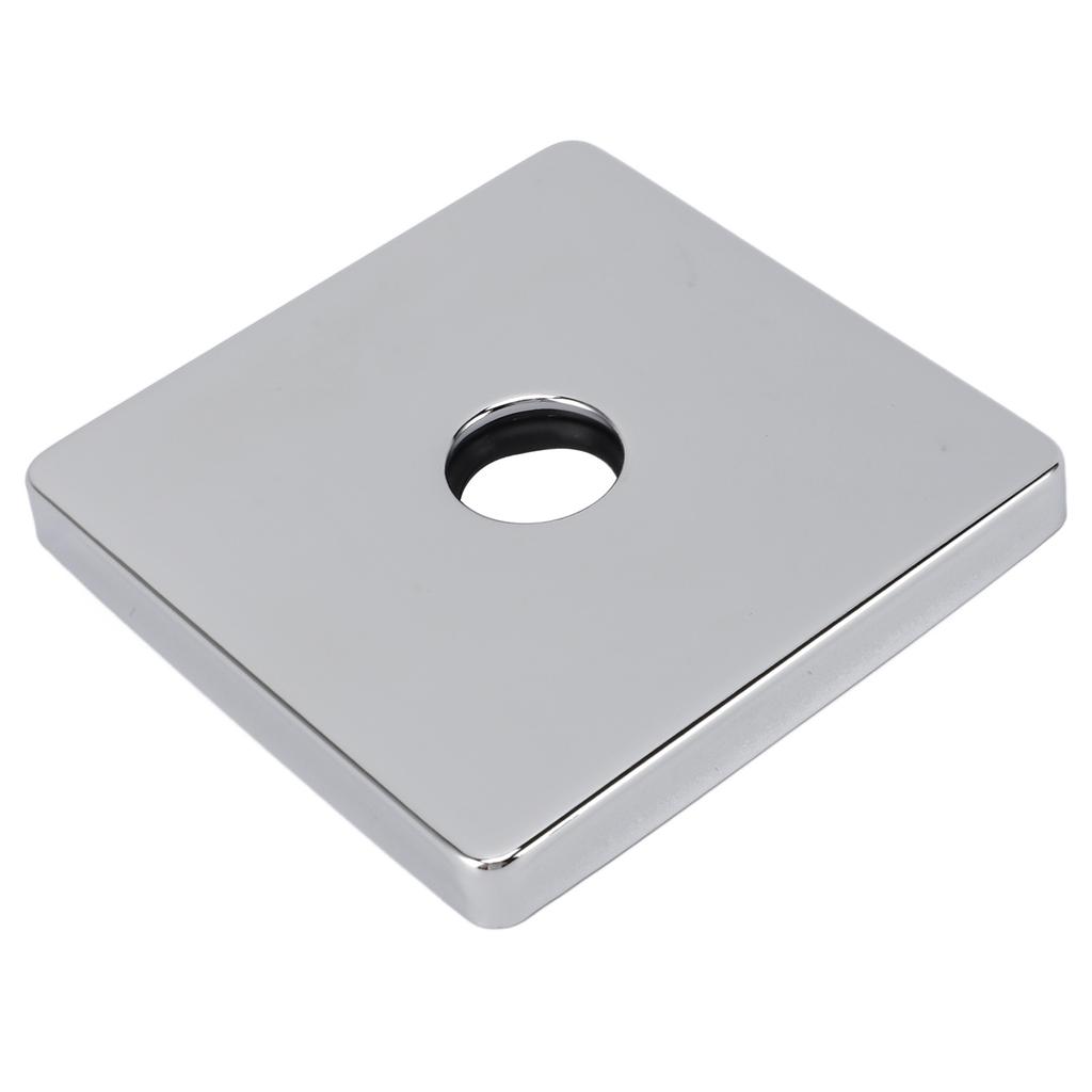 Square Shower Arm Cover Plate Universal Decorative Extra Large Stainless Steel Shower Arm Flange for Bathroom