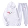 2023 TRAPSTAR Trendy Letter Hoodie Sweatshirt Sports Set for Men & Women - Casual, Loose Fit.