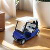 Realistic Alloy Golf Cart Model Miniature Pullback Vehicle Desktop Decoration Gift For Collectors And Golf Enthusiasts