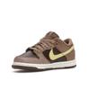 Nike Neporažený x Dunk Low SP PS Canteen Dětské tenisky Hnědá Citronově ledová DJ4306-200