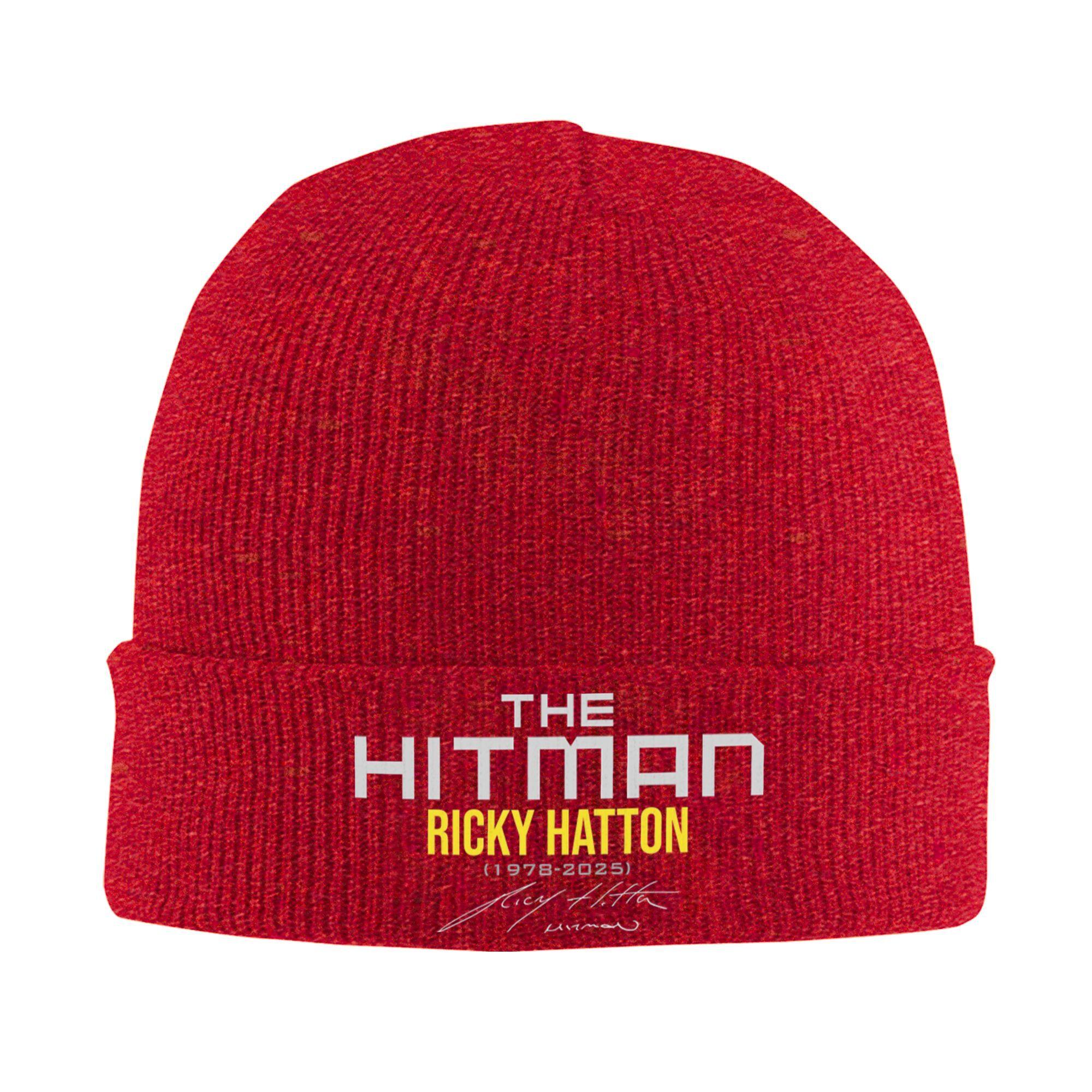 Ricky Hatton Boxer Beanie Hat For Unisex Women Warm Winter Skullies Knitted Caps One Size