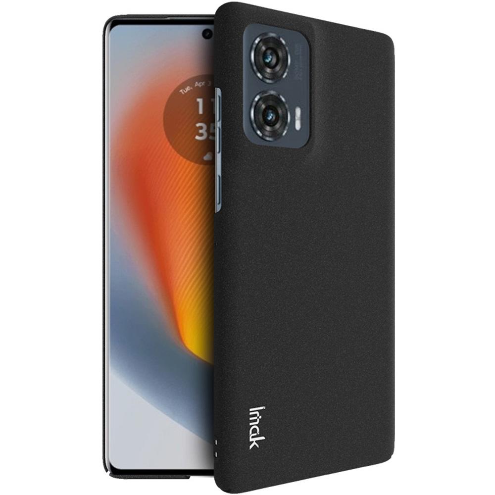 

IMAK For Motorola Edge 50 Fusion 5G Cowboy Hard Case PC Phone Back Cover Matte Black