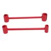 2Pcs Door Hinge Gap Adjusting Wrench Stainless Steel Portable Double Headed Door Hinge Spanner