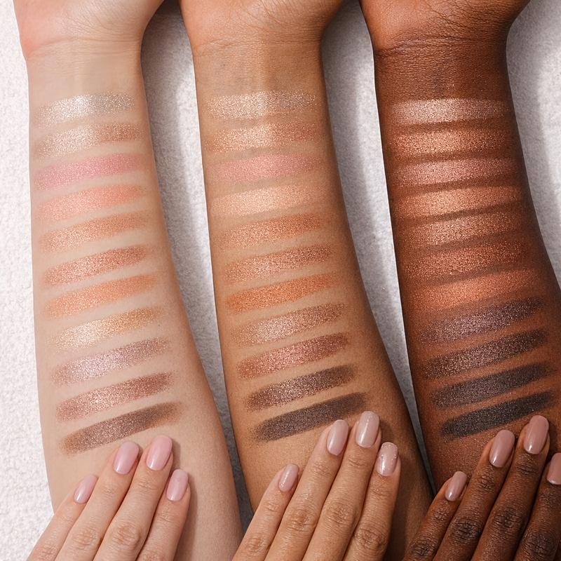 12 Color Neutral Eyeshadow Palette, Matte and Shimmer Eyeshadow Set, Waterproof Smudge Proof, Highly Pigmented Blendable Makeup for All Skin Tones
