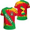 2026 GUYANA Flag 3D Print Quick-dry Breathable Men T-shirt Outdoor Jersey Team Short-sleeve Parent-child Top Clothing