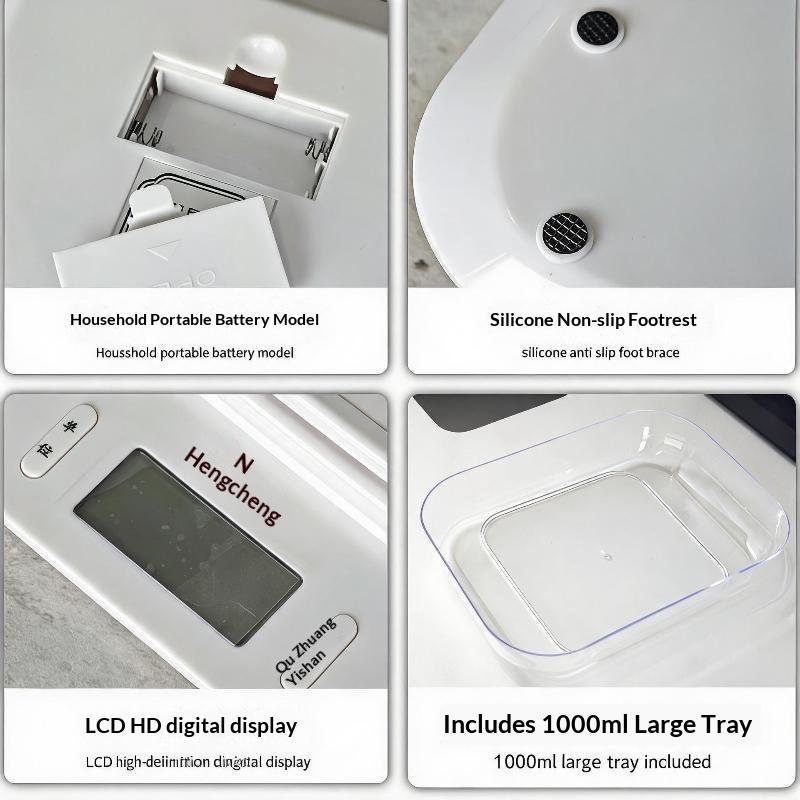 Cyfrowa Elektroniczna Waga 10kg x 1g Wyświetlacz LCD Precyzja 1g Waga Kuchenna Precyzyjne Ważenie Podświetlenie LED Waga do Owoców