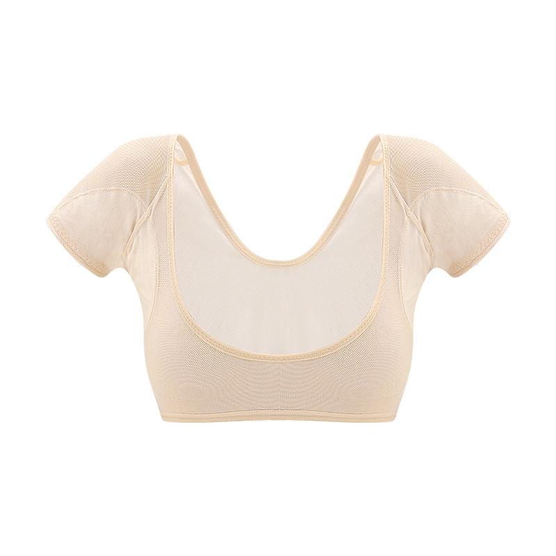 Underarm Cotton Micro-porous Sweat-absorbing Pad Absorbs Sweat In Summer To Separate Sweat Stains, Washable Mesh Cotton Pad Vest