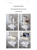 Wall-Mounted No-Punch Tissue and Towel Dispenser