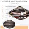 Crocodile pattern glossy underarm bag women's shoulder messenger bag