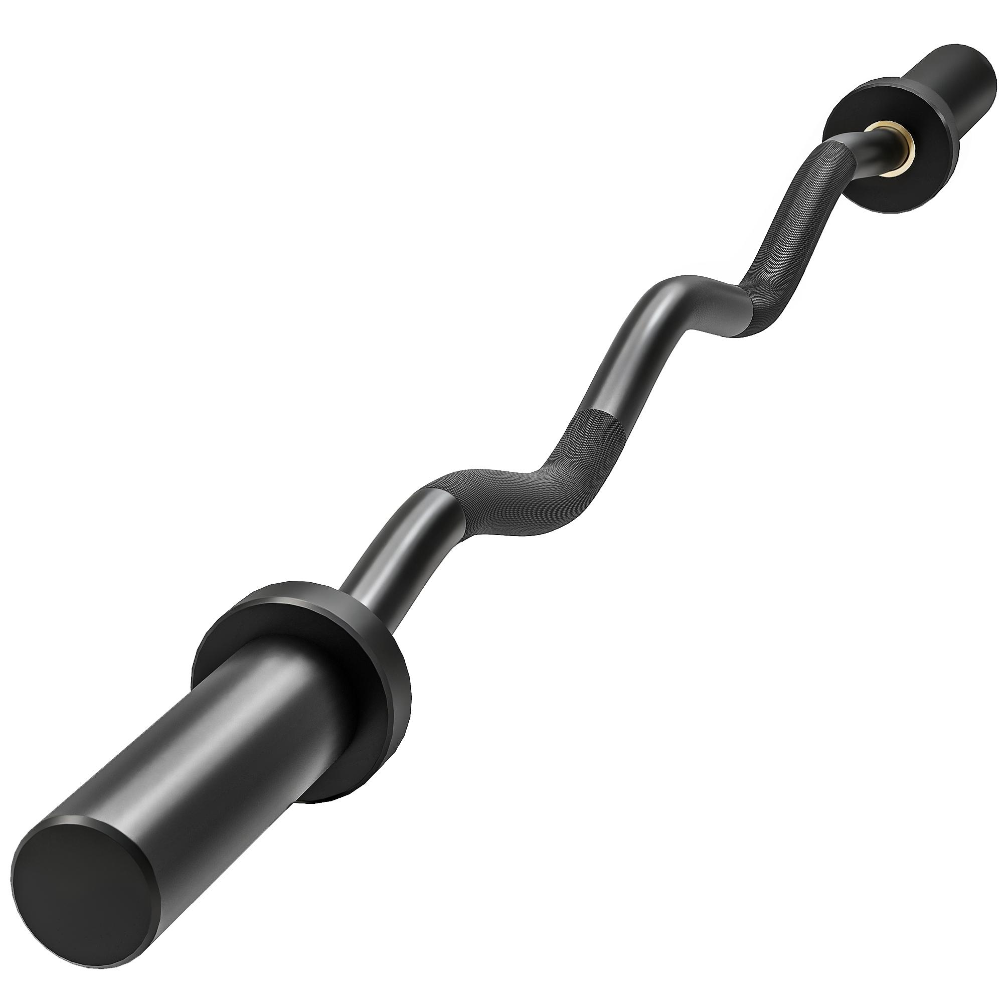 4ft Olympic EZ Curl Bar, Barbell