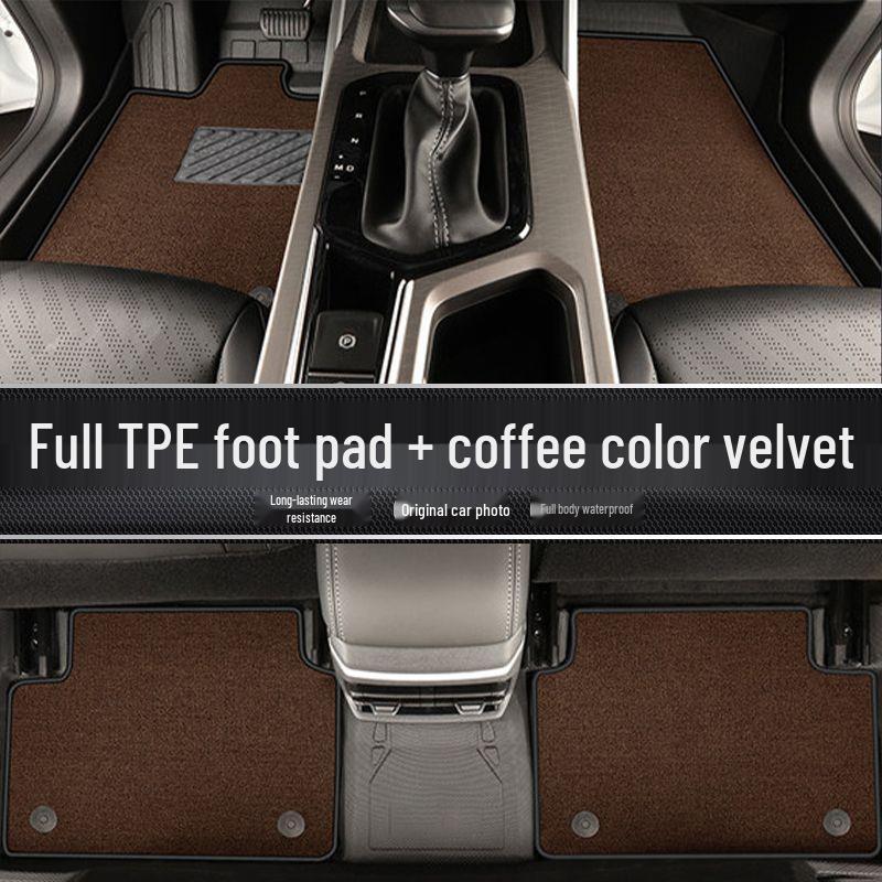 New Geely Emgrand Full Coverage Floor Mats for 4th & 5th Gen - Stylish, Modified Carpet Mats