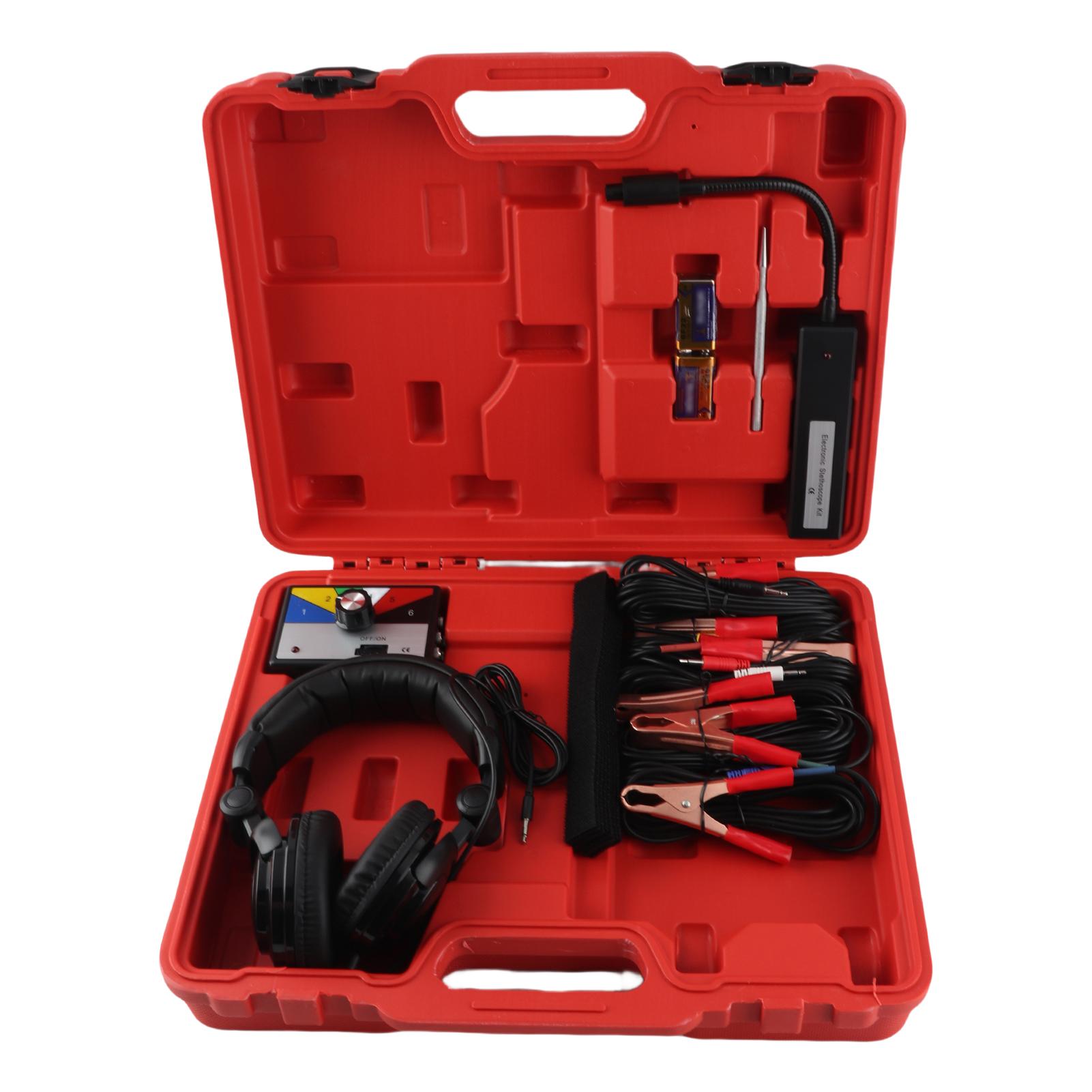 

Chassis System Electronic Diagnostic Kits 6CH Automobile Engine Chassis Transmission Abnormal Noise Tester Detection