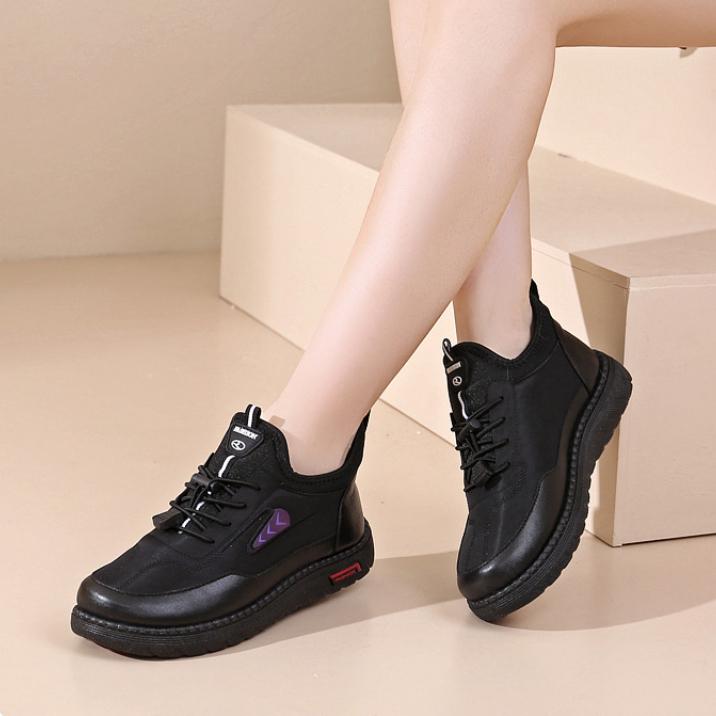 New Women Plus Velvet Sports Shoes Thickened Fashion Non-slip Sneakers Winter Boots Women's Boots